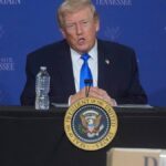 Pictured: President Donald Trump