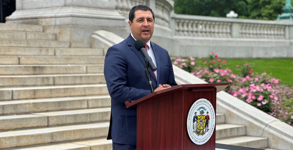 federal-government-sues-wisconsin-over-prediction-market-crackdown Pictured: Wisconsin Attorney General Josh Kaul.